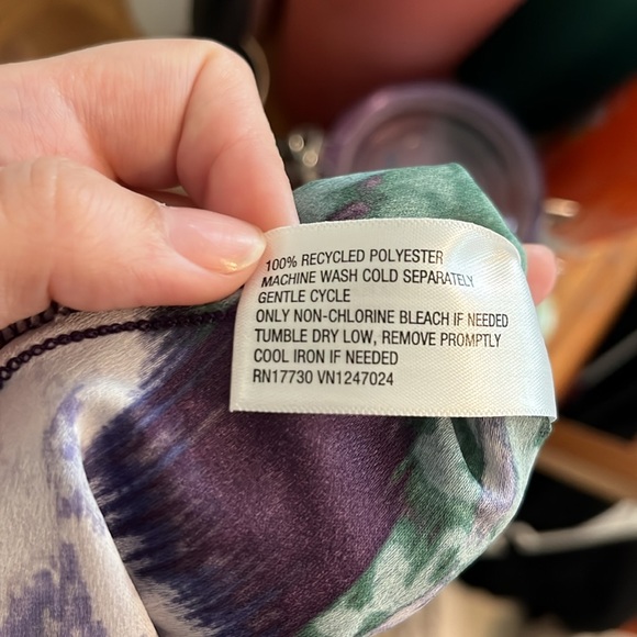 A New Day Purple Floral High-Low Dress - Picture 10 of 10